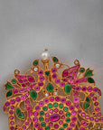 ANTIQUE GANDABERUNDA KUNDAN PENDANT