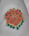 ANTIQUE GANDABERUNDA KUNDAN PENDANT