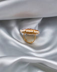 SILVER KUNDAN TRADITIONAL RING