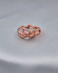 SILVER FANCY TOE RING