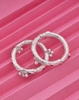 SILVER BEADS KID'S ANKLET