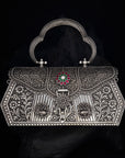 RAJSI KUNDAN BLOOM CLUTCH