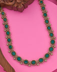 MAJESTIC GREEN GLOW NECKLACE