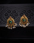 PEACOCK PEARL EARRINGS
