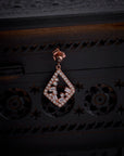 ROSE GOLD PRISM EARRINGS