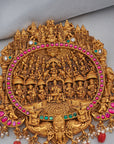 ANTIQUE ASHTALAKSHMI TEMPLE PENDANT