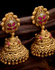 KUNDAN LEAF JHUMKAS