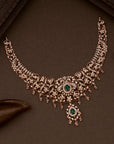 PEACOCK BLOOM NECKLACE SET