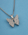 LUNA BUTTERFLY PENDANT CHAIN