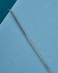 LUNA BLOSSOM SILVER PENDANT CHAIN
