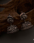 OXIDISED ROYAL JHUMKAS