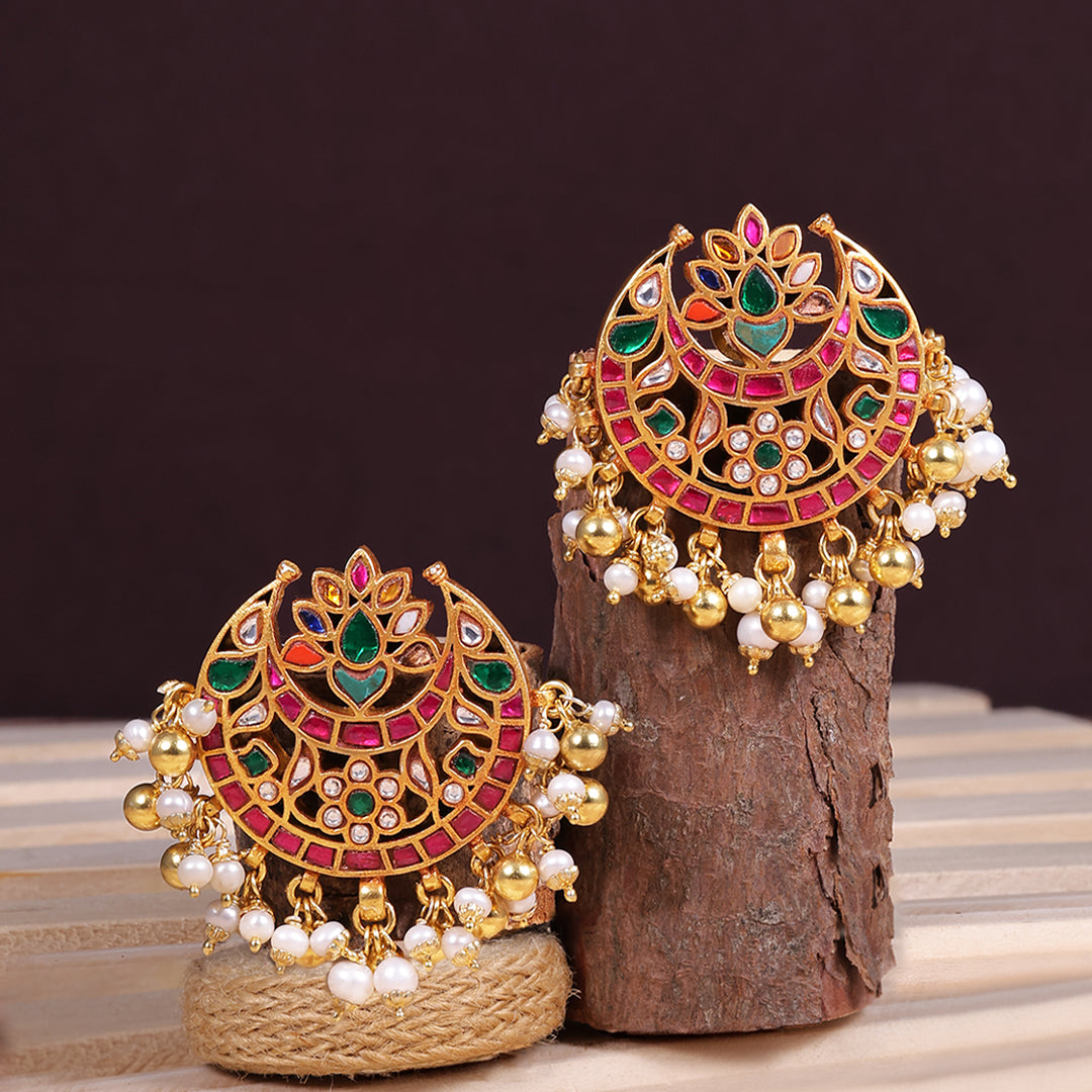 CHANDRA PEARL EARRINGS