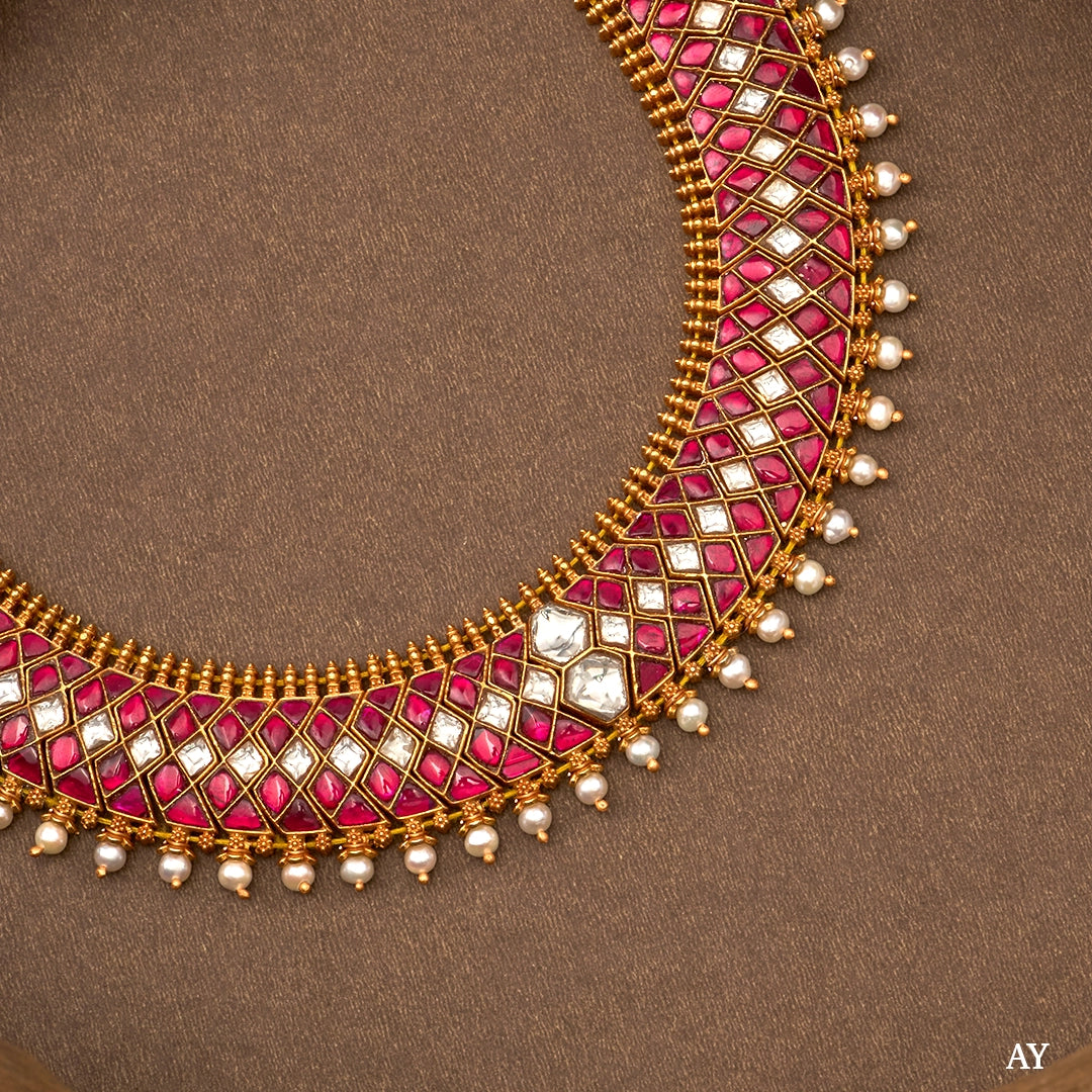 RANI PINK KUNDAN CHOKER