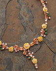 AURORA FLORAL NECKLACE SET