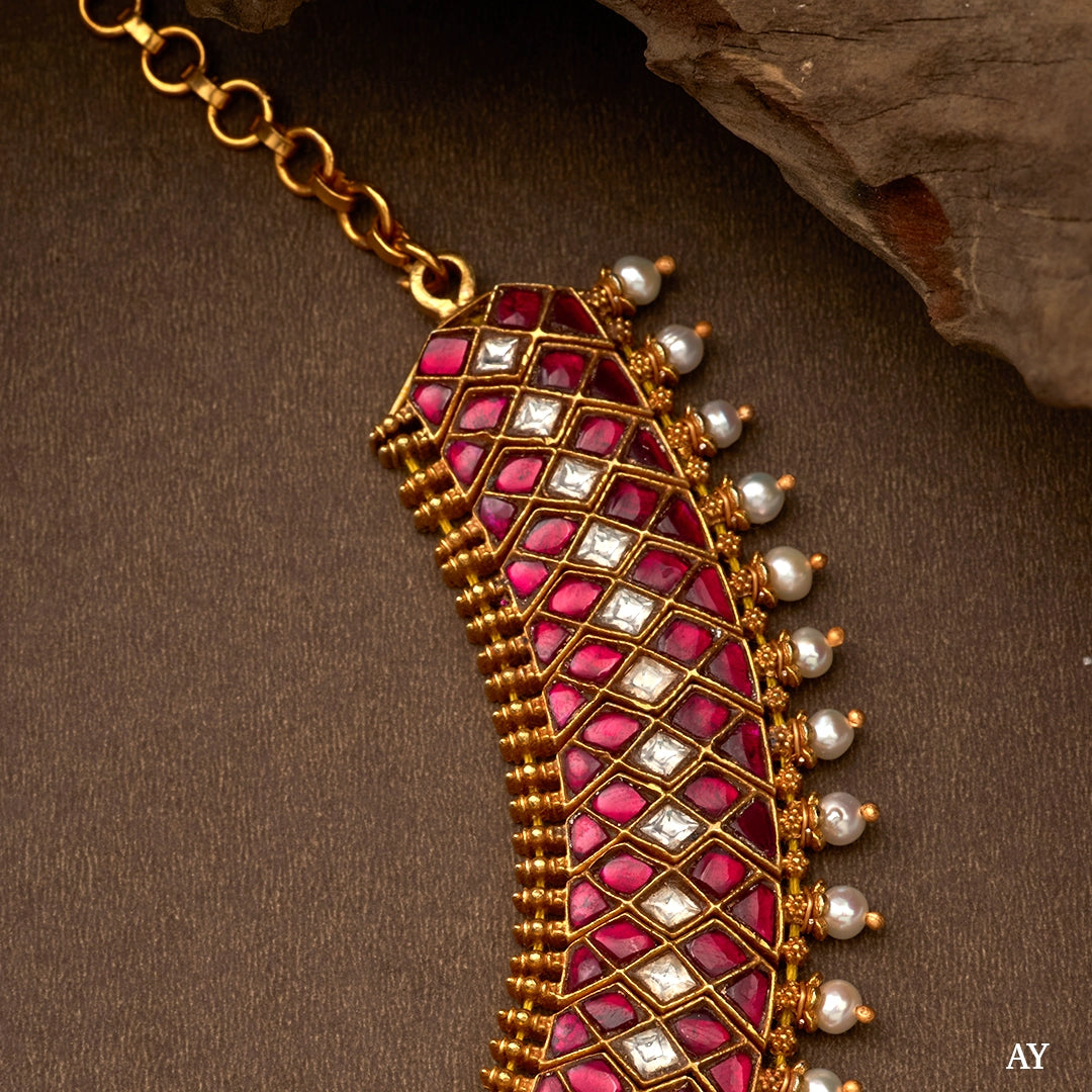RANI PINK KUNDAN CHOKER