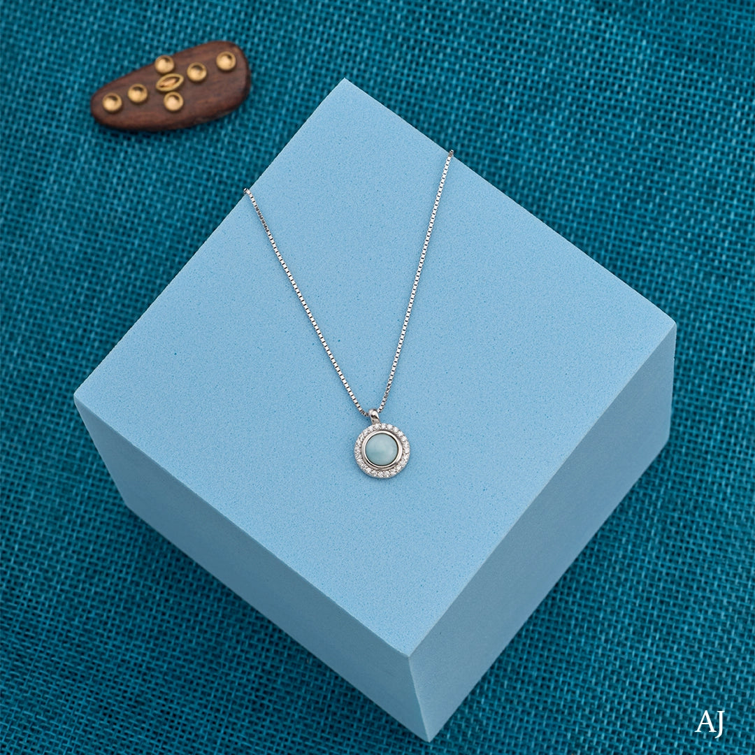 CELESTE BLUE CHARM PENDANT