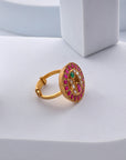 TRADITIONAL KUNDAN RING