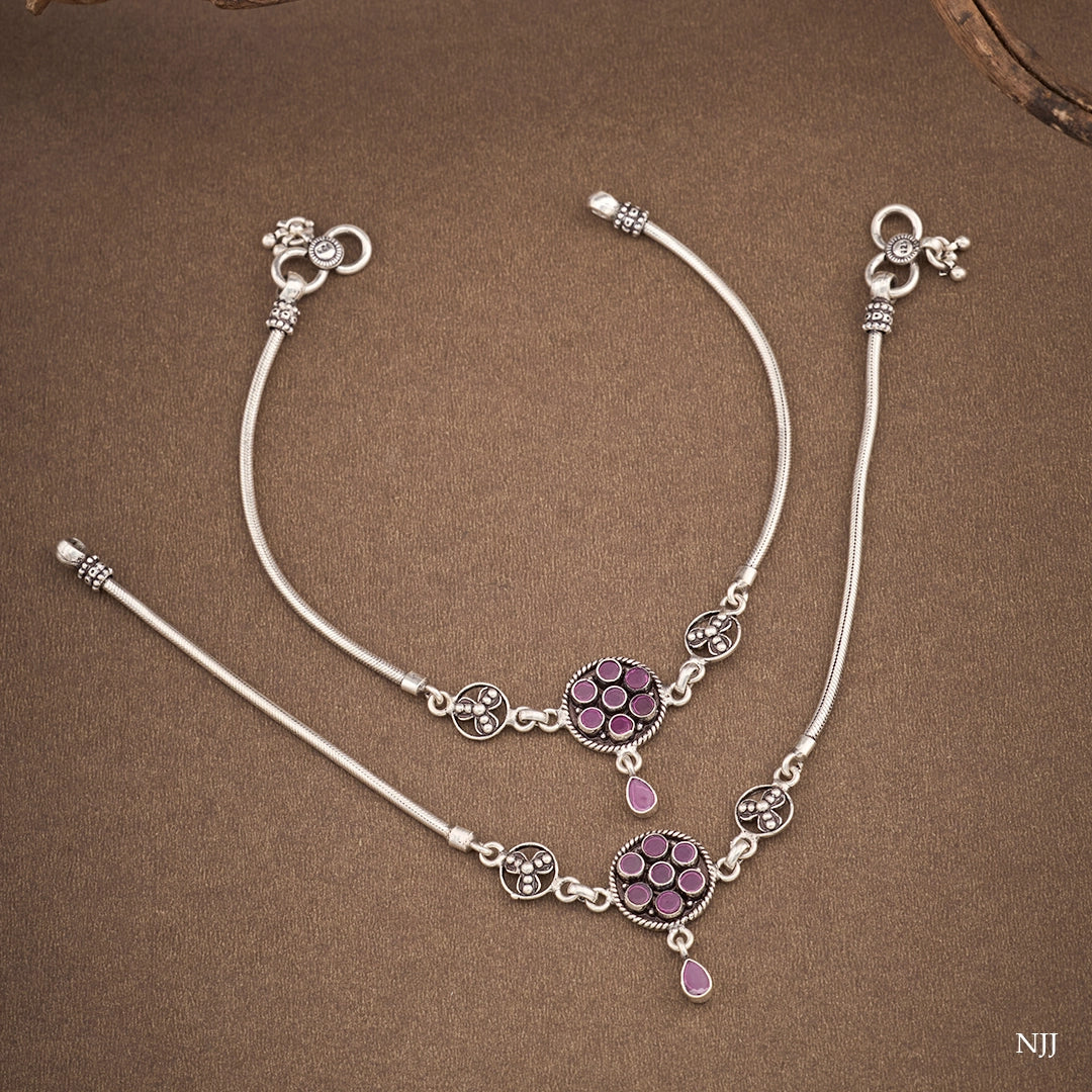 ROSETTE ROYAL ANKLET