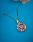 PINK RADIANCE PENDANT CHAIN