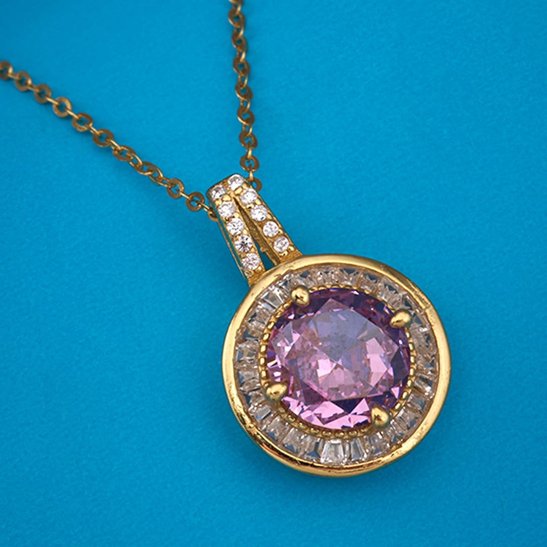 PINK RADIANCE PENDANT CHAIN