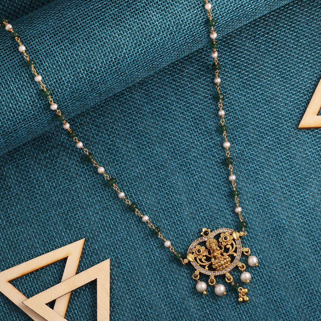 PEARL LAKSHMI NECKLACE