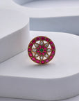 FLORAL KUNDAN RING