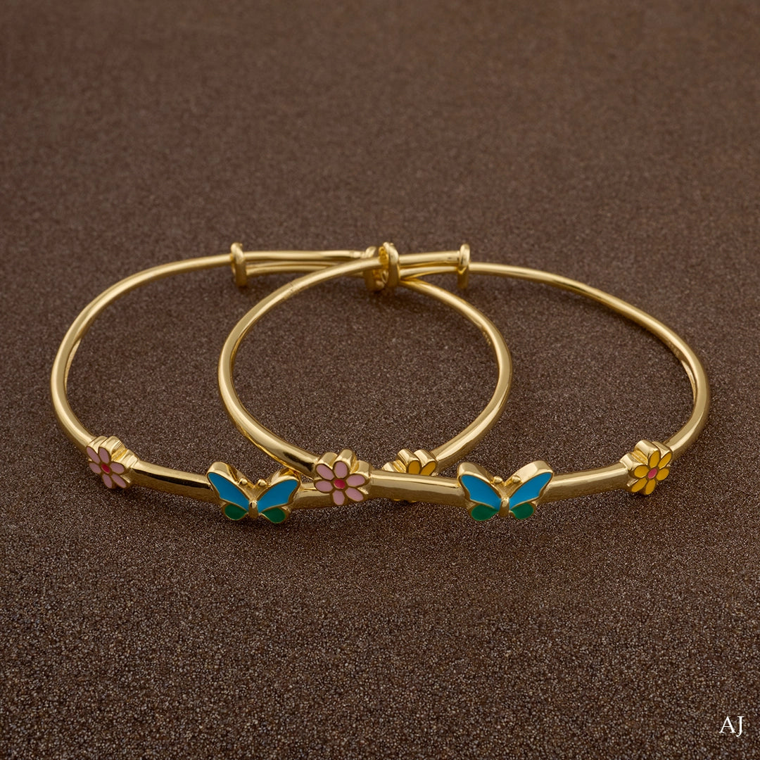 BUTTERFLY BLOOM BABY BANGLE