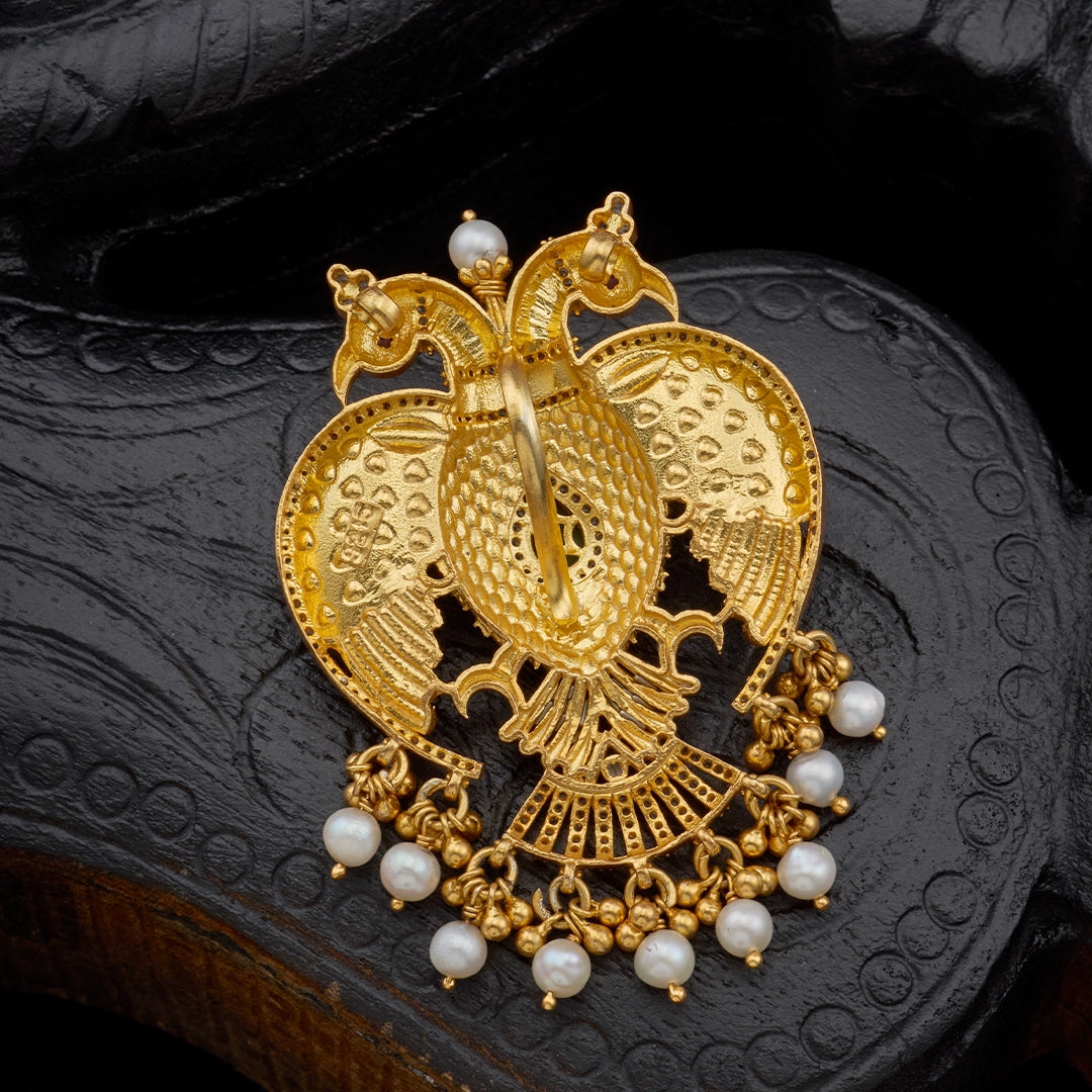 EMERALD MAYURA PENDANT