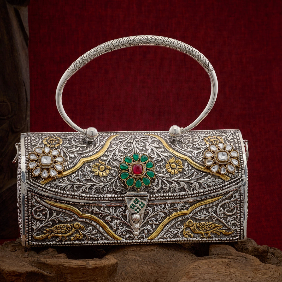 PREMIUM ANTIQUE DESIGNER CLUTCH