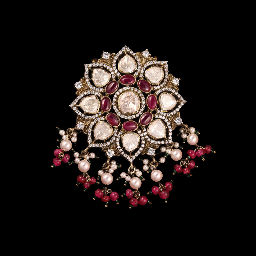 VICTORIAN POLKI PENDANT
