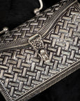 ROYAL OXIDISED CLUTCH