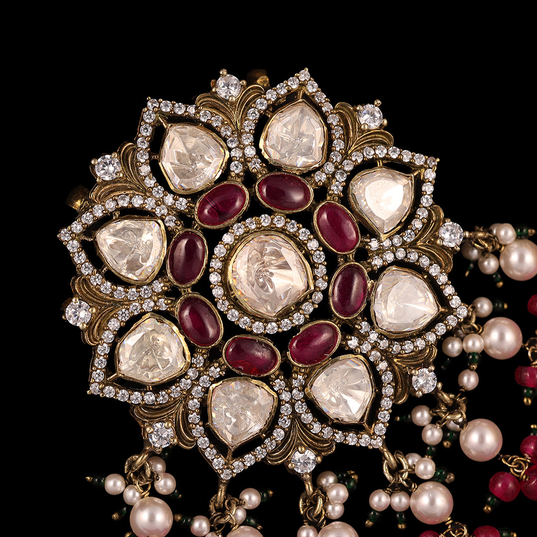 VICTORIAN POLKI PENDANT