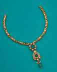 EMERAILD POLKI HASLI NECKLACE SET