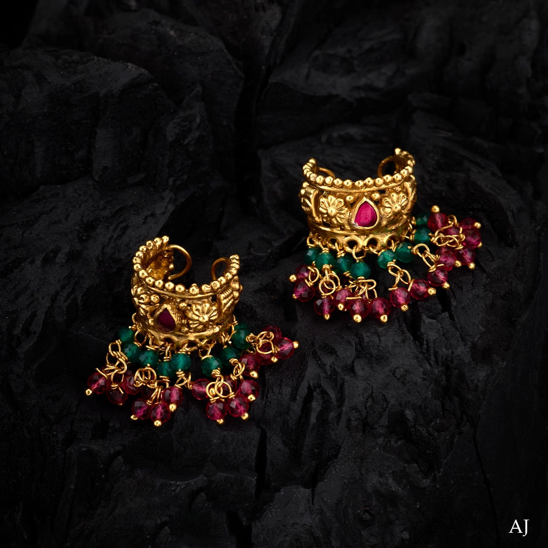 RAJWADI KEMP EAR CUFFS