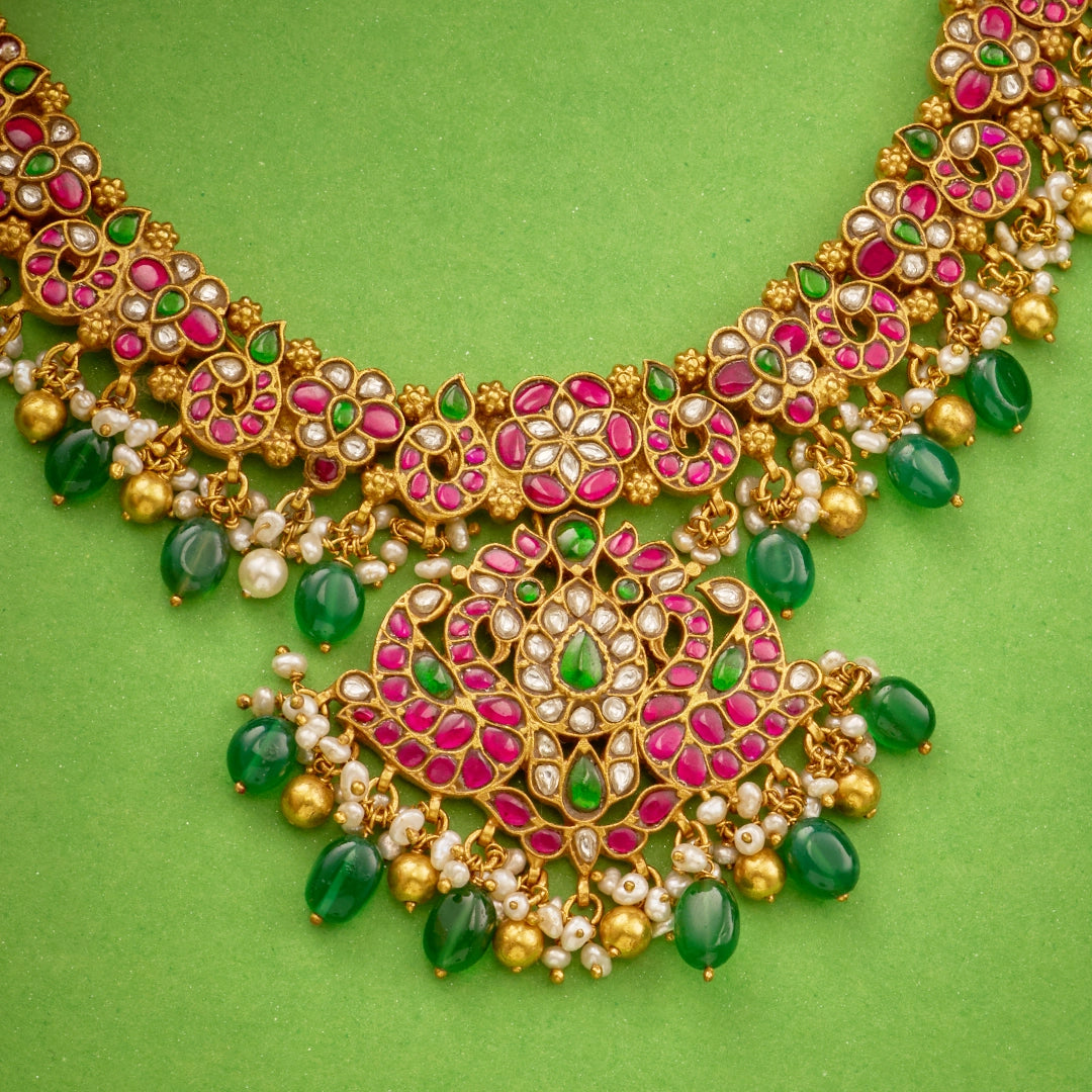 THE MAHARANI LOTUS NECKLACE