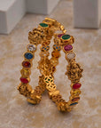 NAVARATNA LAKSHMI BANGLES