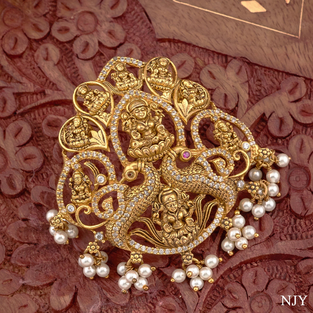 SRI LAKSHMI PEACOCK PENDANT