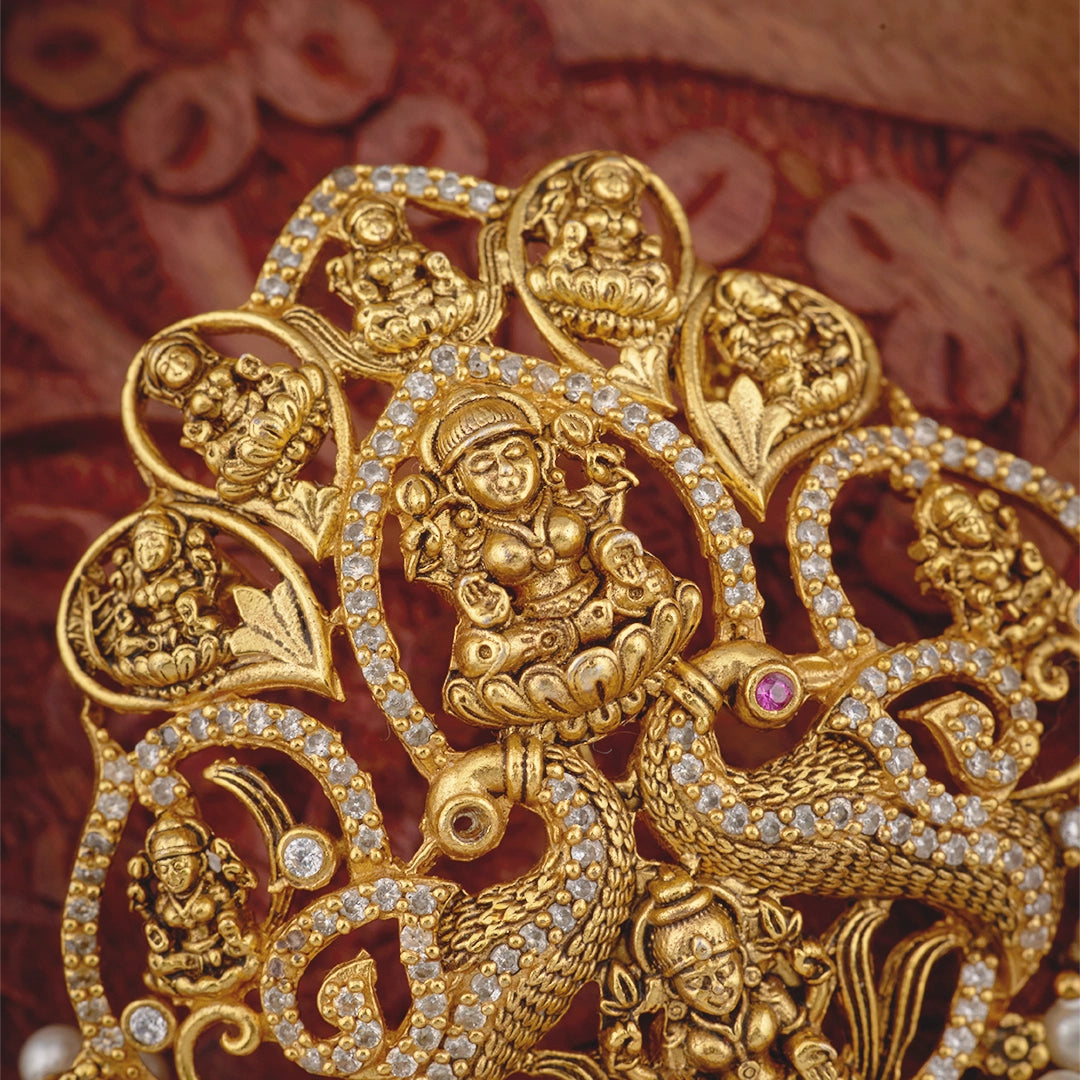 SRI LAKSHMI PEACOCK PENDANT
