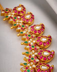 KUNDAN MANGO NECKLACE