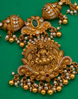 ANTIQUE LAKSHMI STONE NECKLACE