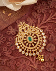 EMERALD SUNBURST PENDANT