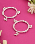 TINY TINKLE SILVER ANKLETS