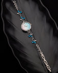 BLUE FLUTTER TIMEPEICE