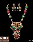 TRADITIONAL MOISSANITE NECKLACE SET