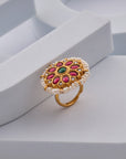 PEARL KUNDAN RINGS
