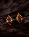 TRADITIONAL KUNDAN STUDS
