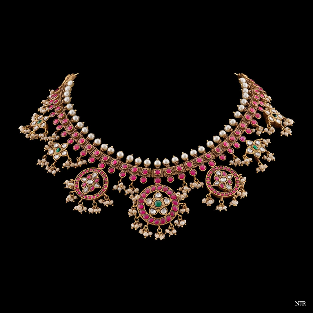 RATAN PUSHPA NECKLACE