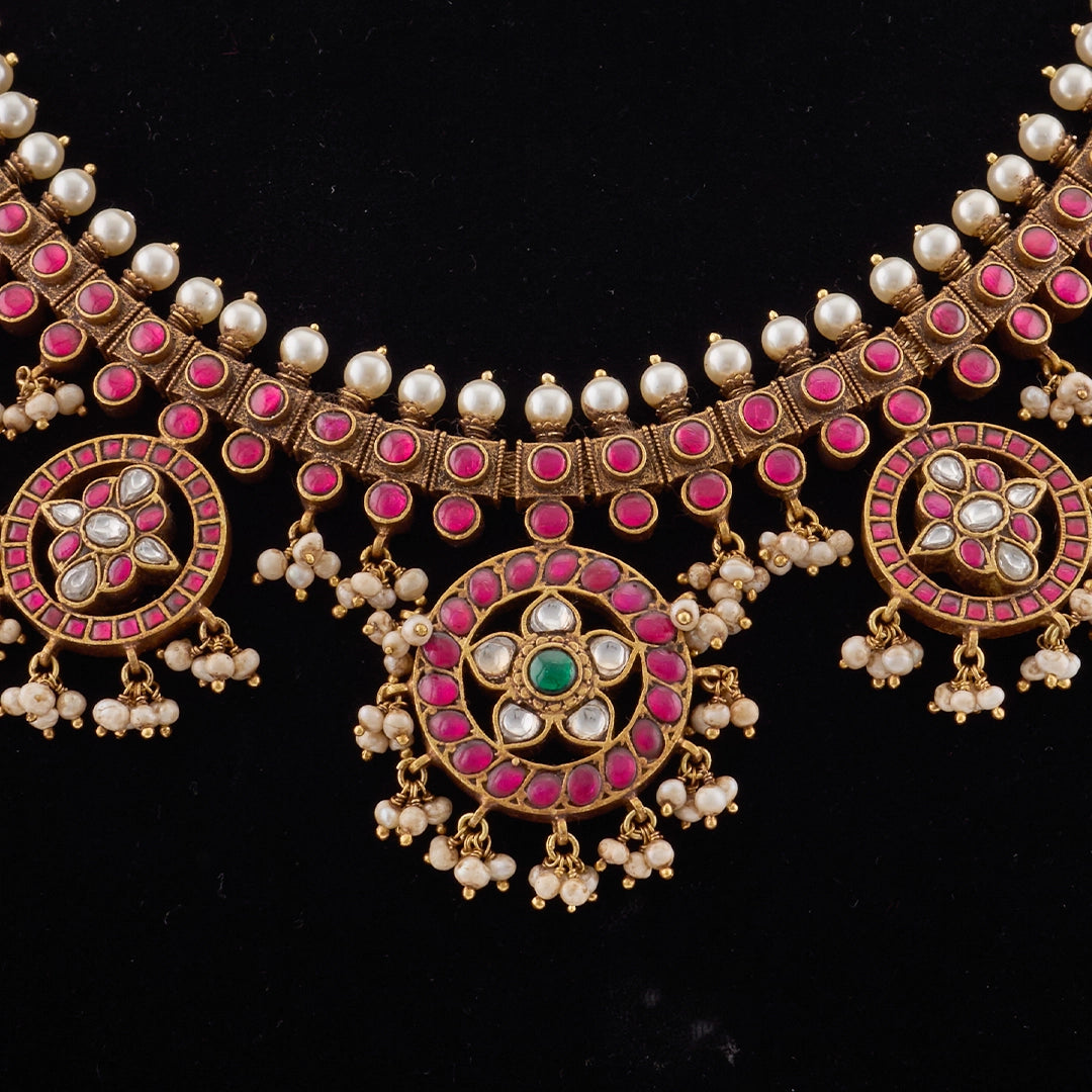 RATAN PUSHPA NECKLACE