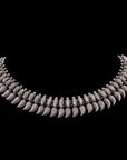 SILVER LEAF CASCADE NECKLACE