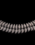 SILVER LEAF CASCADE NECKLACE